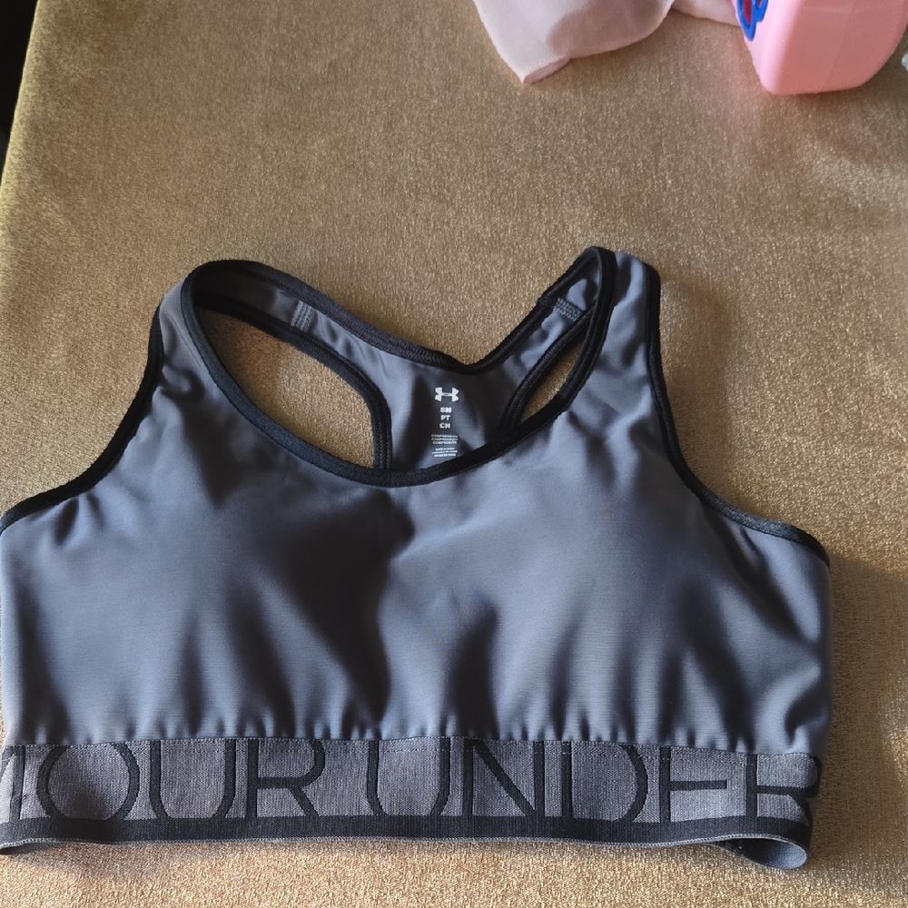 Under Armour Women's Charcoal Sports Bra